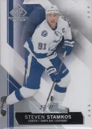 2015-16 SP Game Used #4 - Steven Stamkos - Tampa Bay Lightning