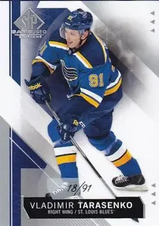 2015-16 SP Game Used #6 - Vladimir Tarasenko - St. Louis Blues