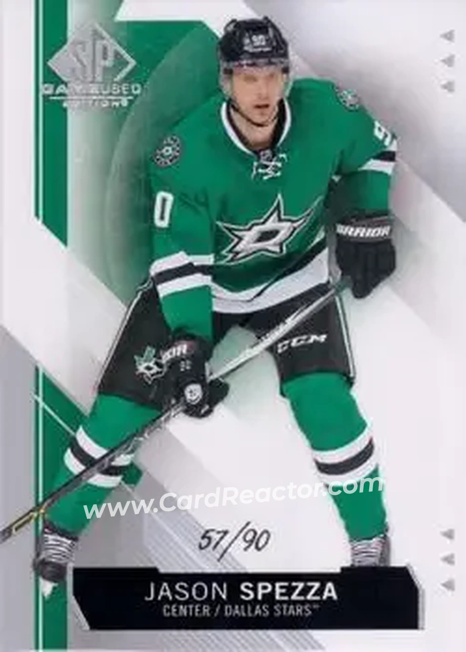 2015-16 SP Game Used #8 - Jason Spezza - Dallas Stars - Front