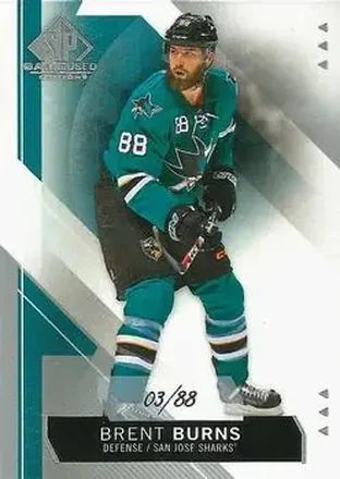 2015-16 SP Game Used #9 - Brent Burns - San Jose Sharks