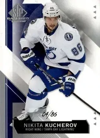 2015-16 SP Game Used #13 - Nikita Kucherov - Tampa Bay Lightning