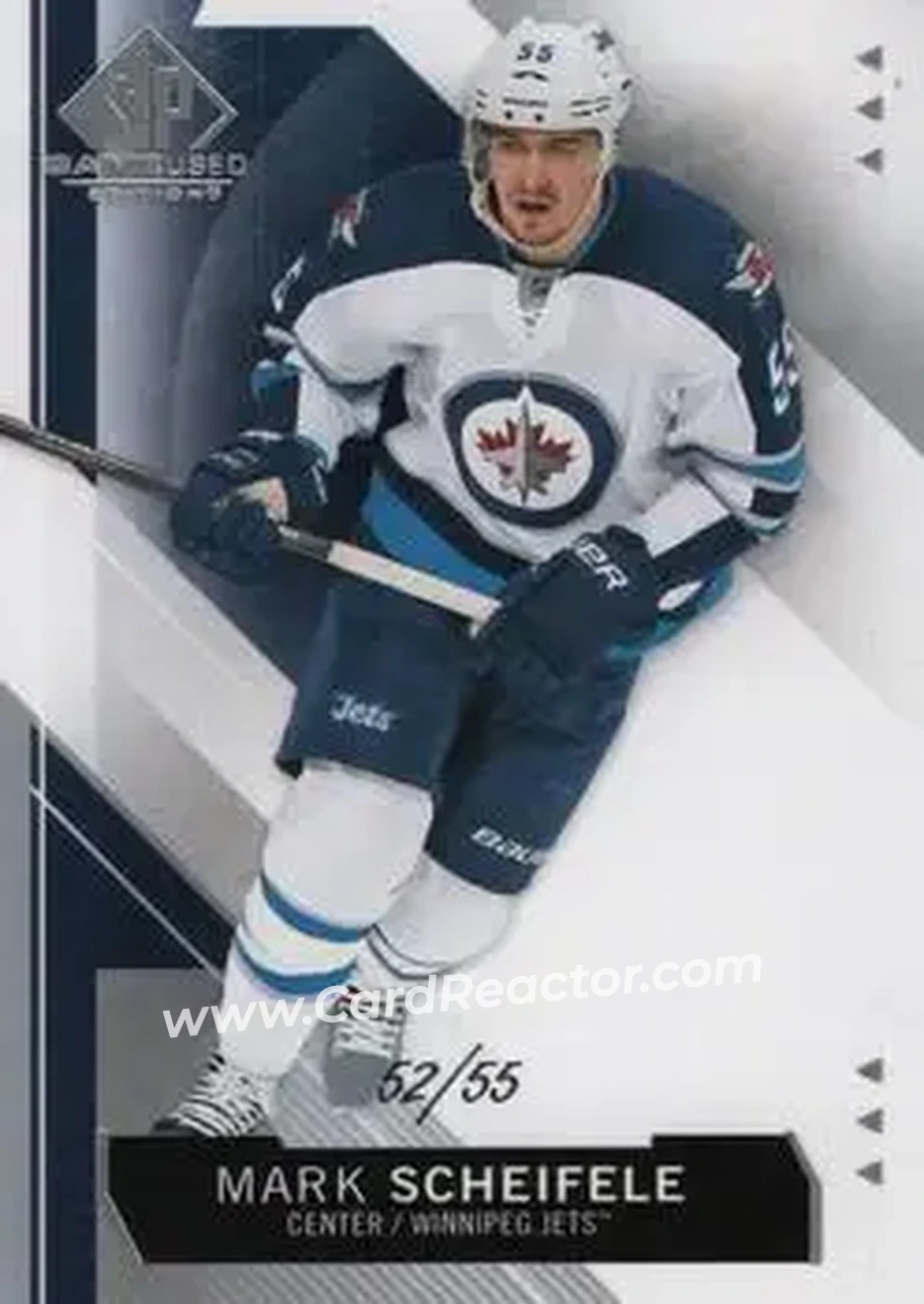 2015-16 SP Game Used #30 - Mark Scheifele - Winnipeg Jets - Front