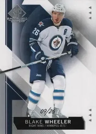 2015-16 SP Game Used #59 - Blake Wheeler - Winnipeg Jets