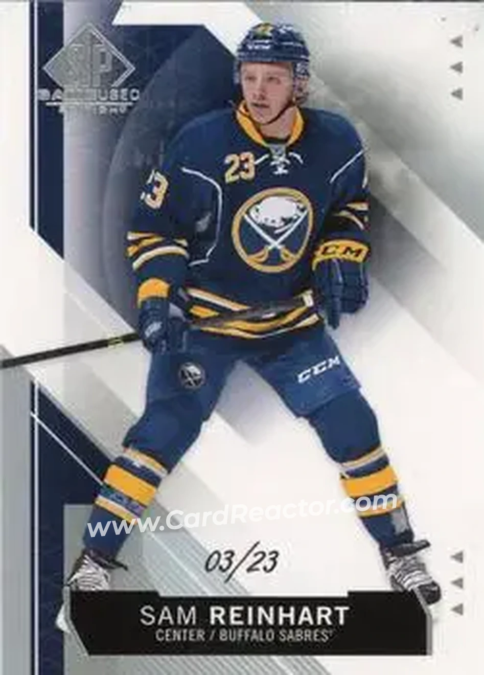 2015-16 SP Game Used #61 - Sam Reinhart - Buffalo Sabres - Front