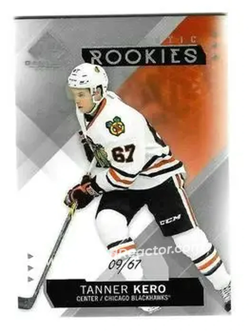 2015-16 SP Game Used #145 - Tanner Kero - Chicago Blackhawks - Front