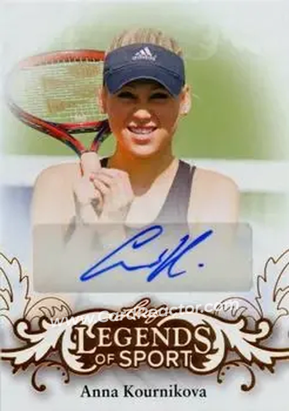 2015 Leaf Legends of Sport #BA-AK2 - Anna Kournikova - Front