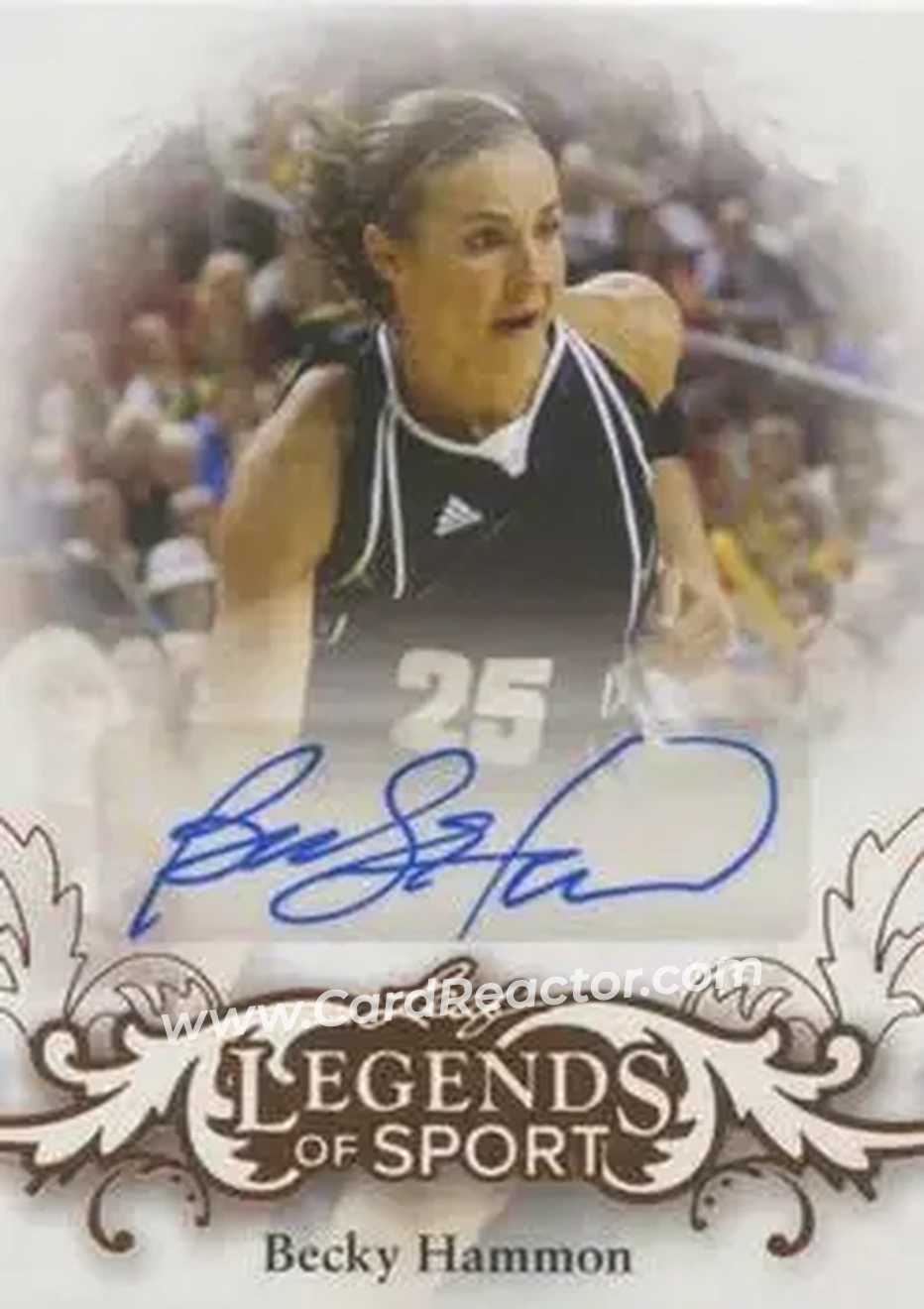 2015 Leaf Legends of Sport #BA-BH1 - Becky Hammon - Front