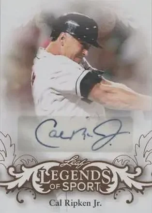 2015 Leaf Legends of Sport #BA-CRJ - Cal Ripken
