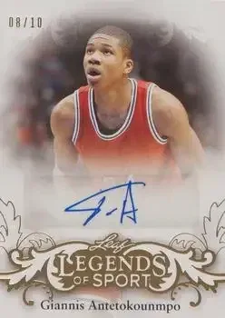 2015 Leaf Legends of Sport feature card