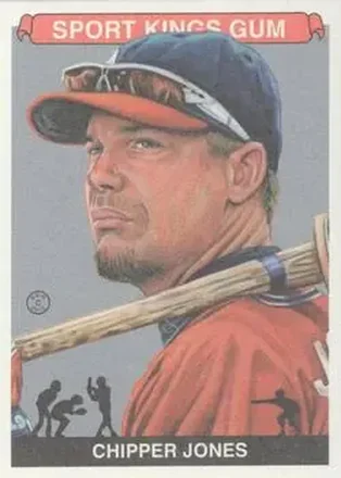2015 Leaf Sportkings #003 - Chipper Jones