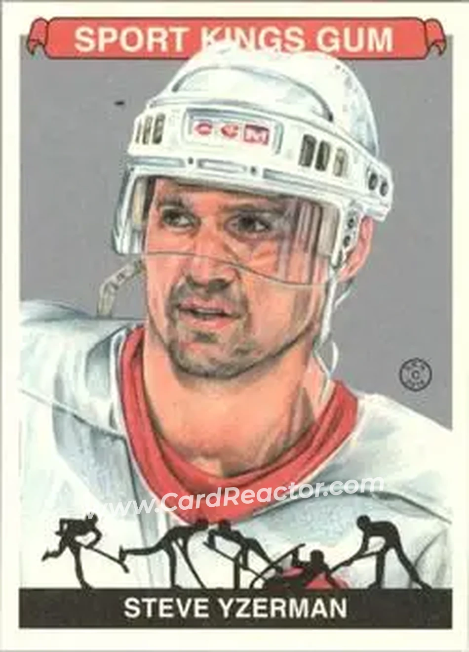 2015 Leaf Sportkings #006 - Steve Yzerman - Front 2015 Leaf Sportkings #006 - Steve Yzerman - Front