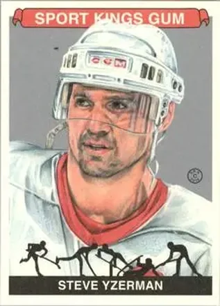 2015 Leaf Sportkings #006 - Steve Yzerman