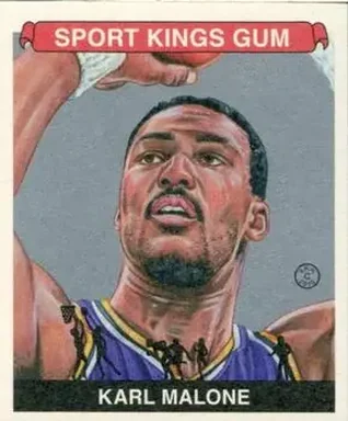 2015 Leaf Sportkings #009 - Karl Malone - Utah Jazz