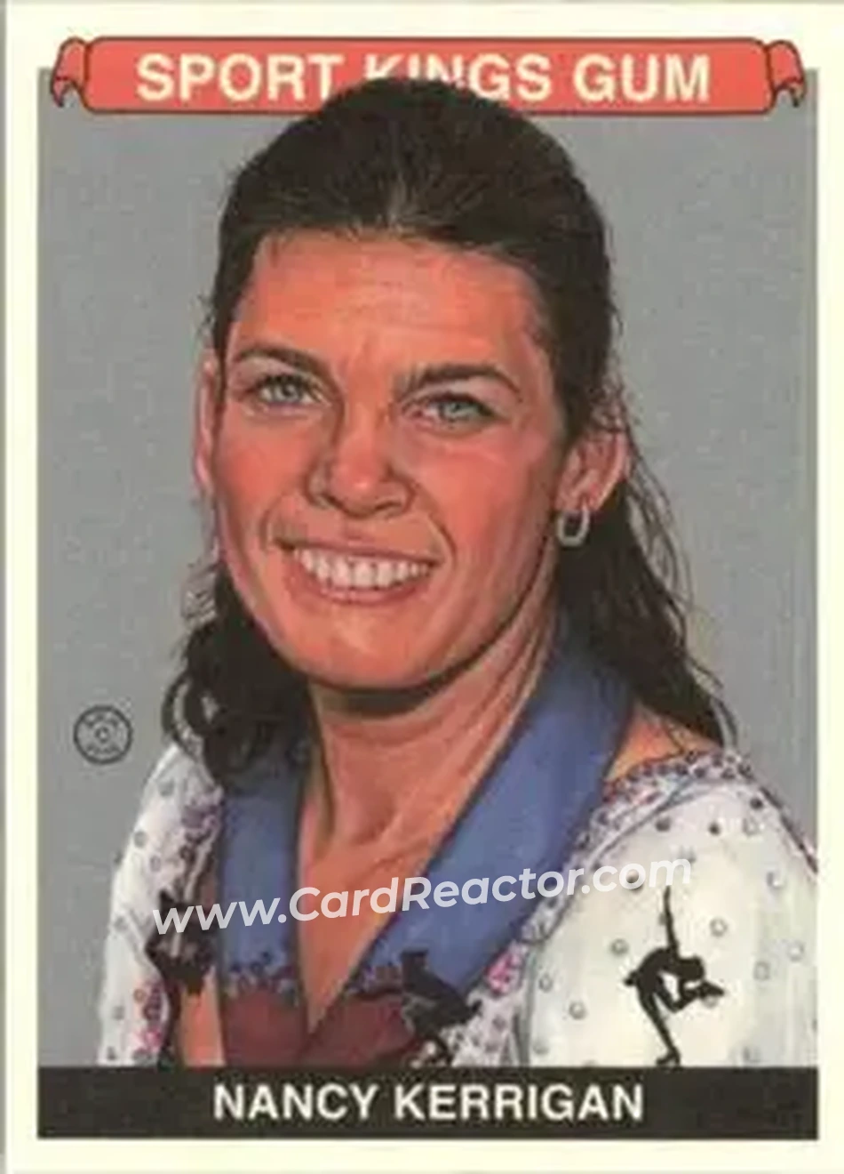 2015 Leaf Sportkings #015 - Nancy Kerrigan - Front