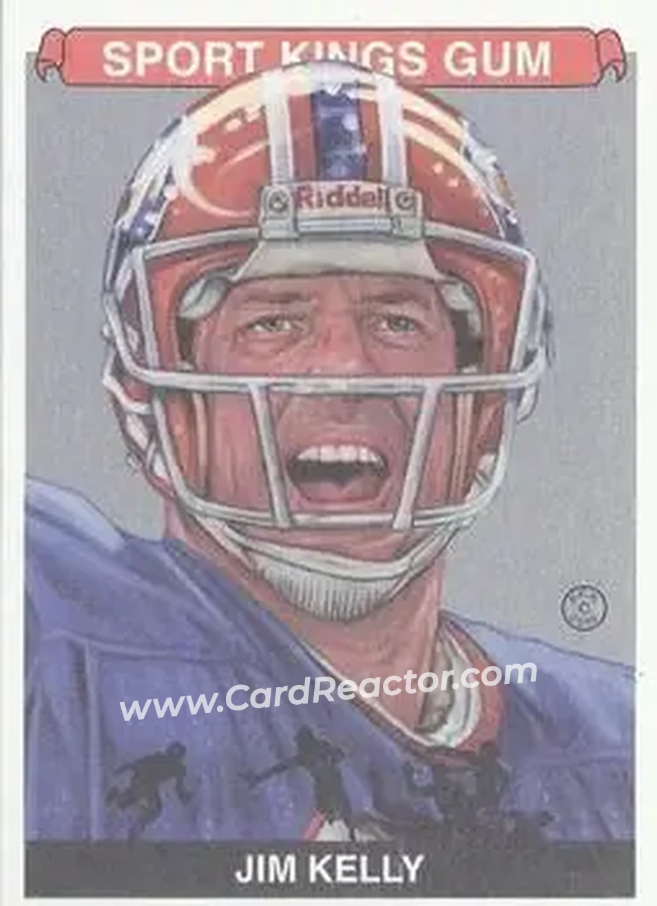 2015 Leaf Sportkings #019 - Jim Kelly - Buffalo Bills - Front