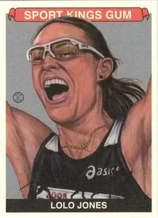 2015 Leaf Sportkings #023 - Lolo Jones
