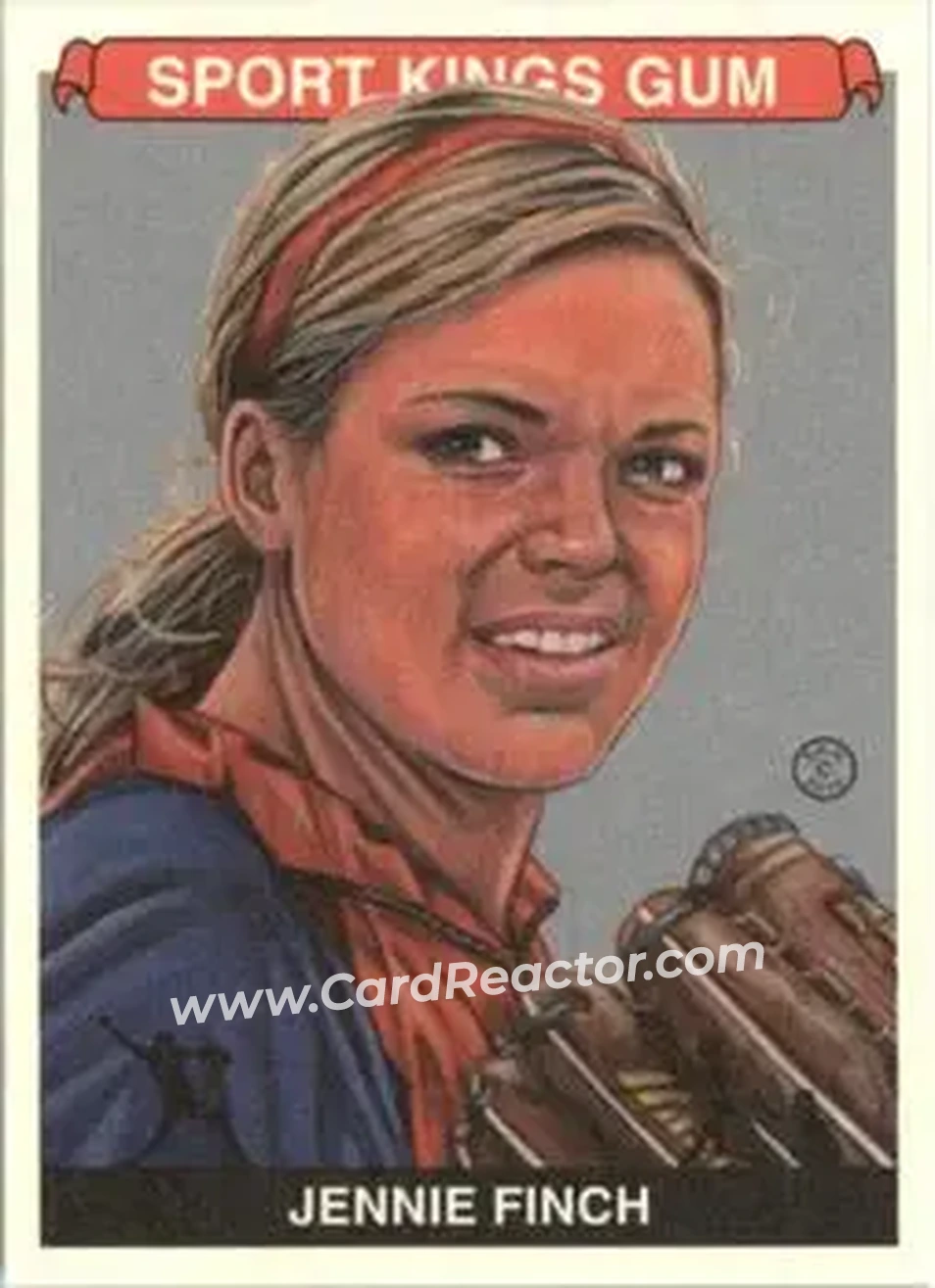 2015 Leaf Sportkings #024 - Jennie Finch - Front 2015 Leaf Sportkings #024 - Jennie Finch - Front