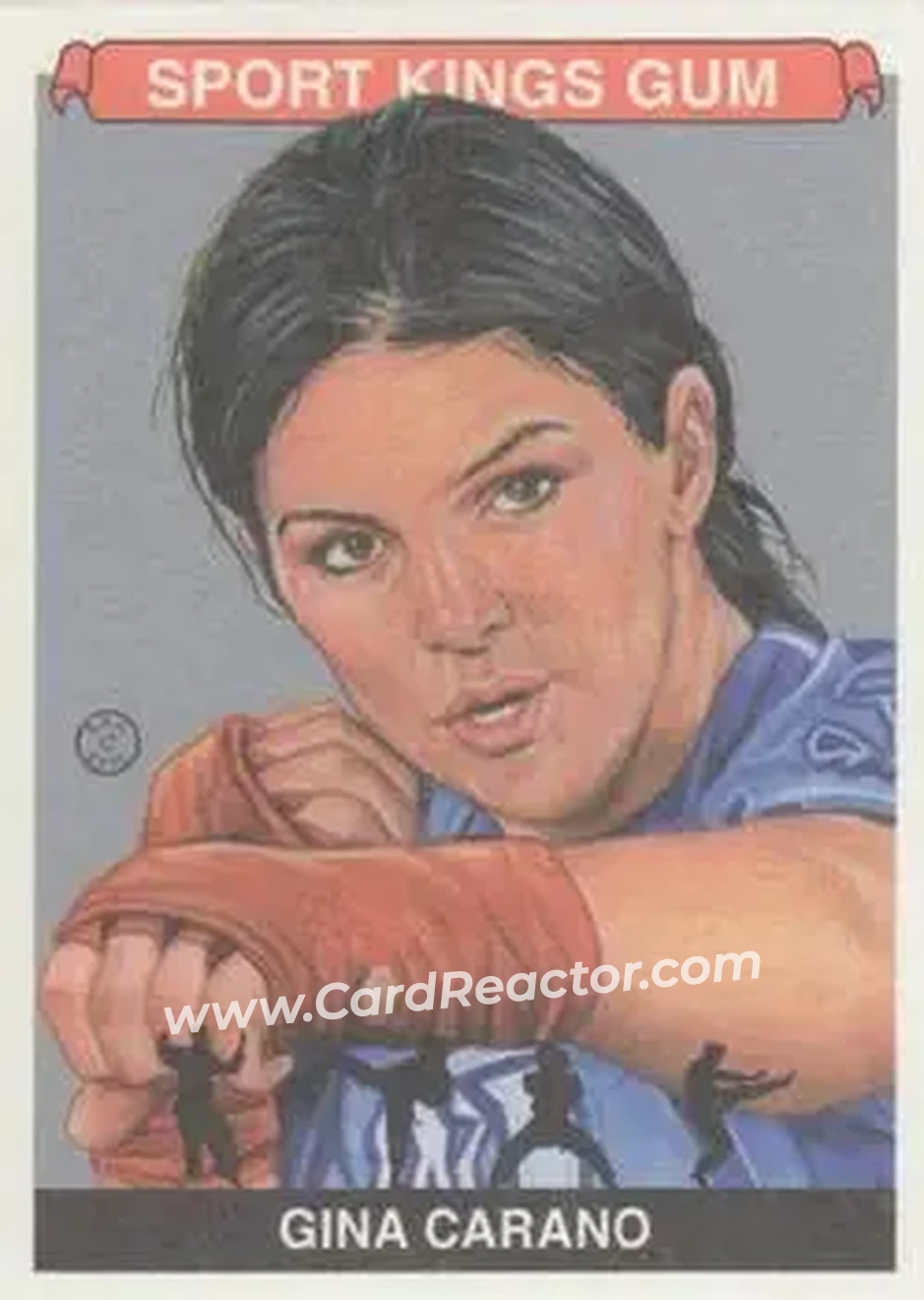 2015 Leaf Sportkings #033 - Gina Carano - Front