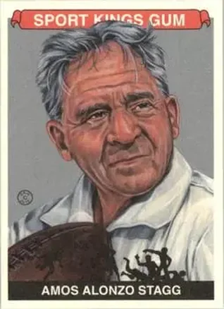 2015 Leaf Sportkings #038 - Amos Alonzo Stagg