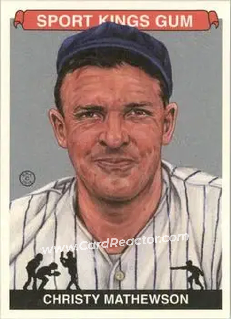 2015 Leaf Sportkings #047 - Christy Mathewson - New York Giants - Front