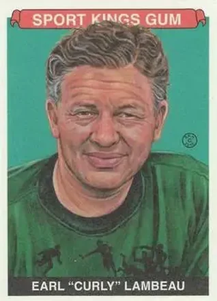 2015 Leaf Sportkings #048 - Curly Lambeau - Green Bay Packers