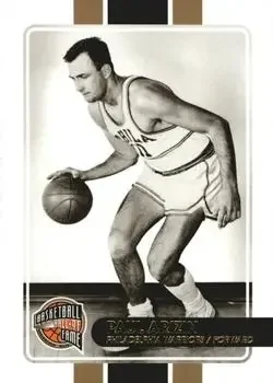 2010 Panini Hall of Fame #3 Paul Arizin