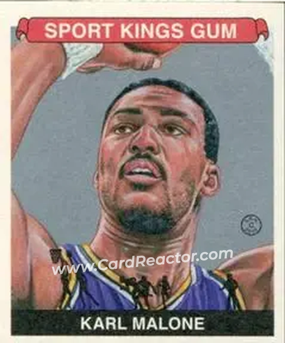 2015 Leaf Sportkings - Mini #009 - Karl Malone - Utah Jazz - Front 2015 Leaf Sportkings - Mini #009 - Karl Malone - Utah Jazz - Front