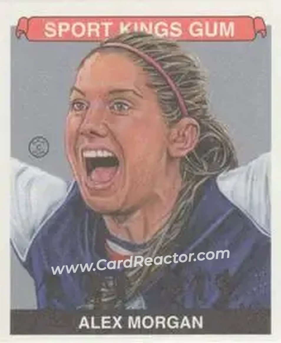 2015 Leaf Sportkings - Mini #027 - Alex Morgan - Front
