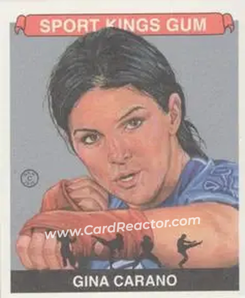 2015 Leaf Sportkings - Mini #033 - Gina Carano