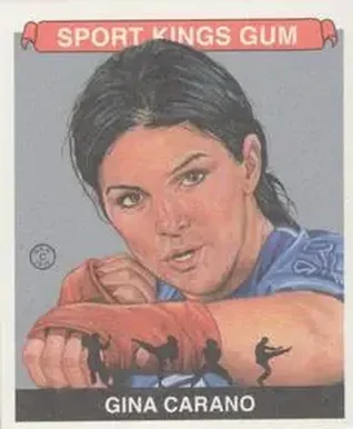 2015 Leaf Sportkings - Mini #033 - Gina Carano