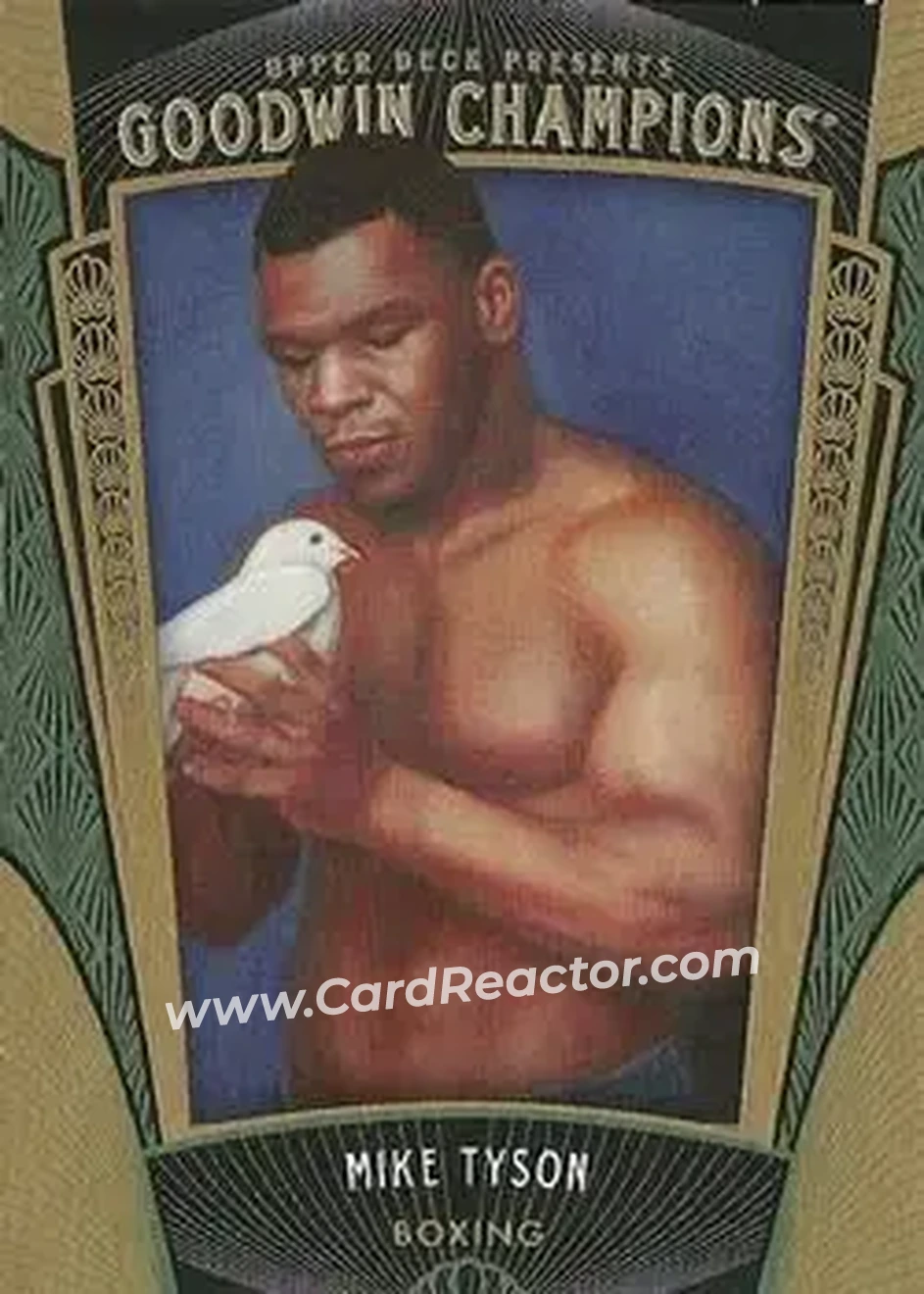 2015 Upper Deck Goodwin Champions #5 - Mike Tyson - Front