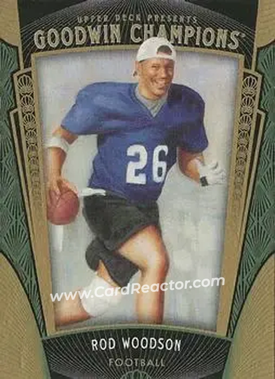 2015 Upper Deck Goodwin Champions #6 - Rod Woodson - Front