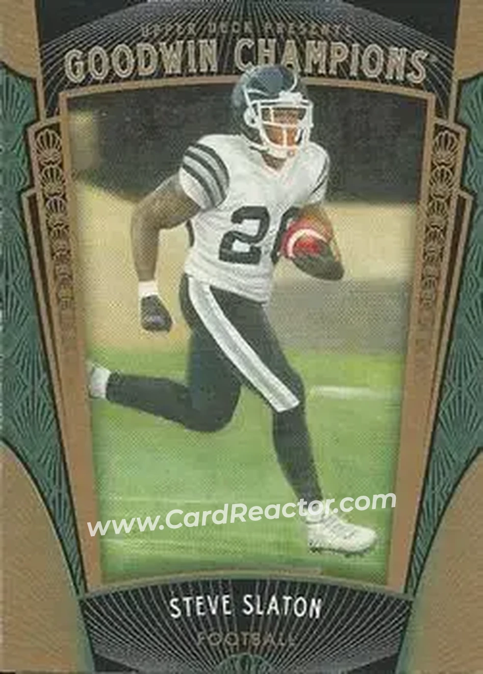 2015 Upper Deck Goodwin Champions #7 - Steve Slaton - Front