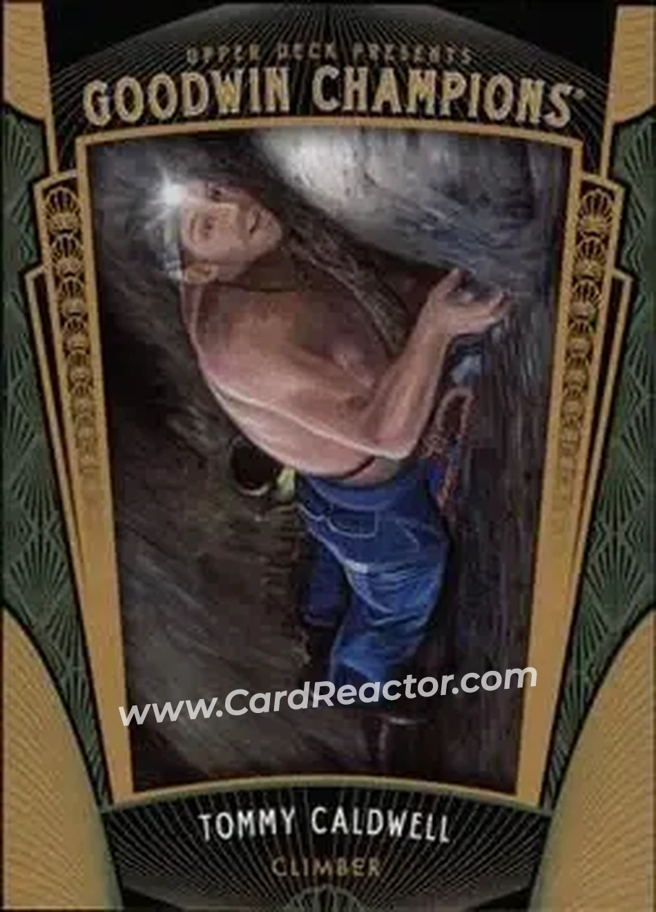 2015 Upper Deck Goodwin Champions #8 - Tommy Caldwell - Front