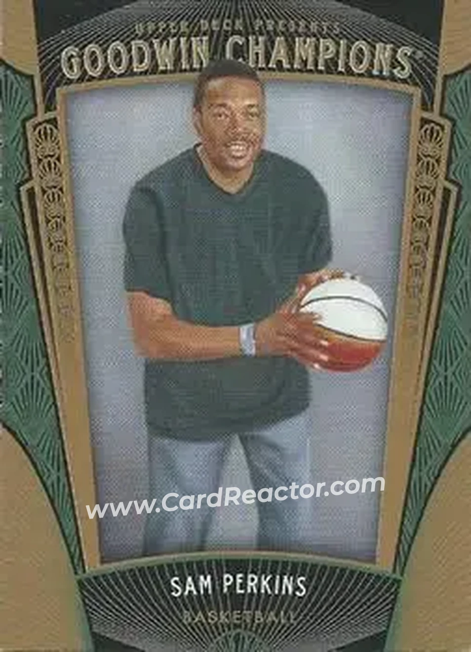 2015 Upper Deck Goodwin Champions #10 - Sam Perkins - Front