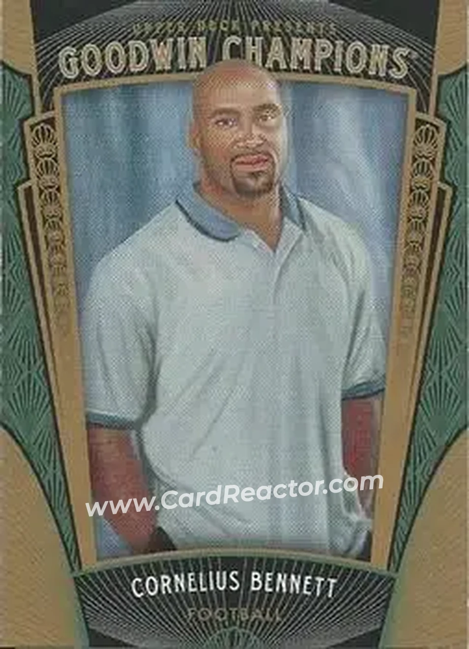 2015 Upper Deck Goodwin Champions #12 - Cornelius Bennett - Front