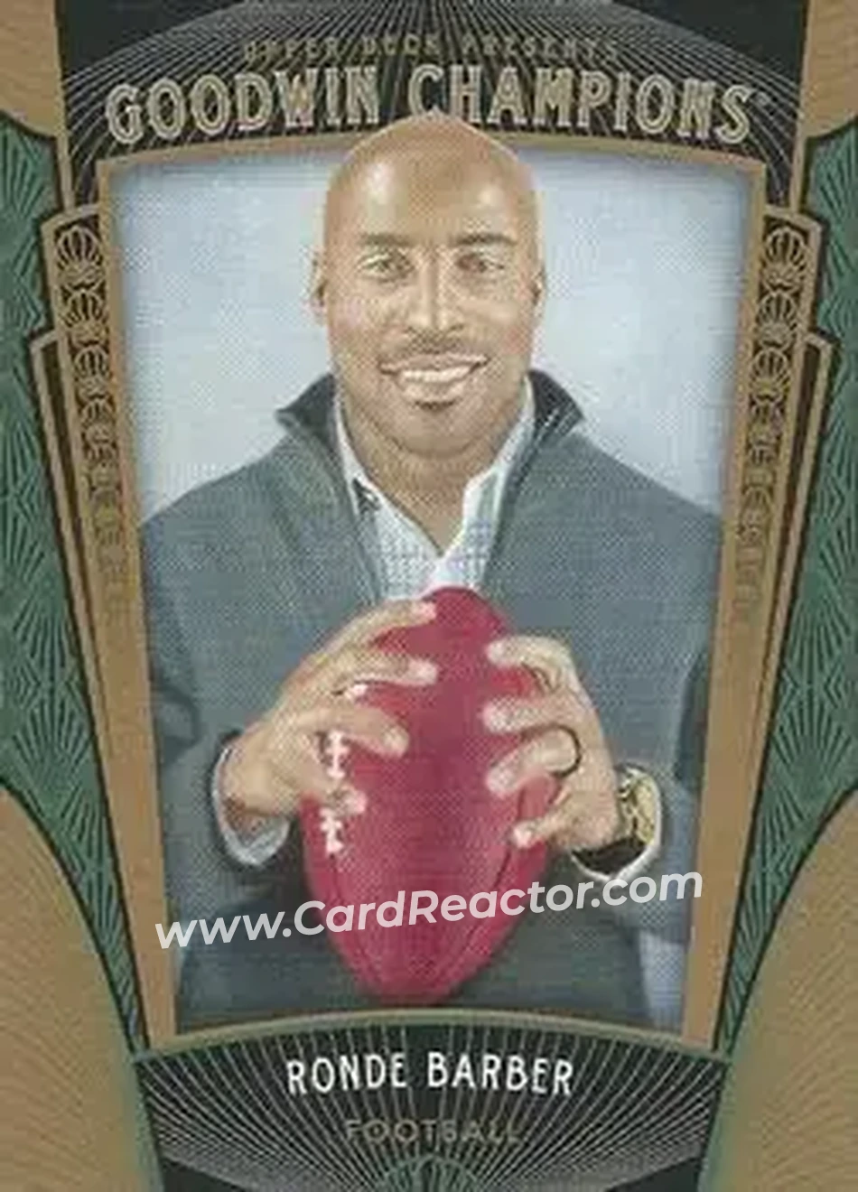2015 Upper Deck Goodwin Champions #22 - Ronde Barber - Front