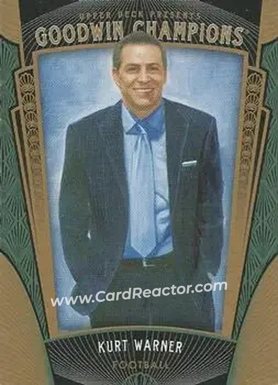 2015 Upper Deck Goodwin Champions #24 - Kurt Warner - Front