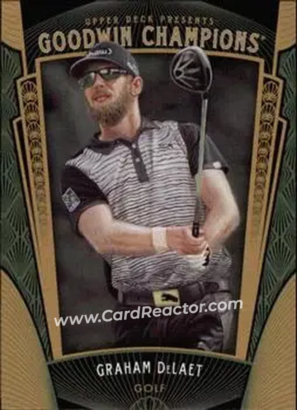 2015 Upper Deck Goodwin Champions #25 - Graham DeLaet - Front