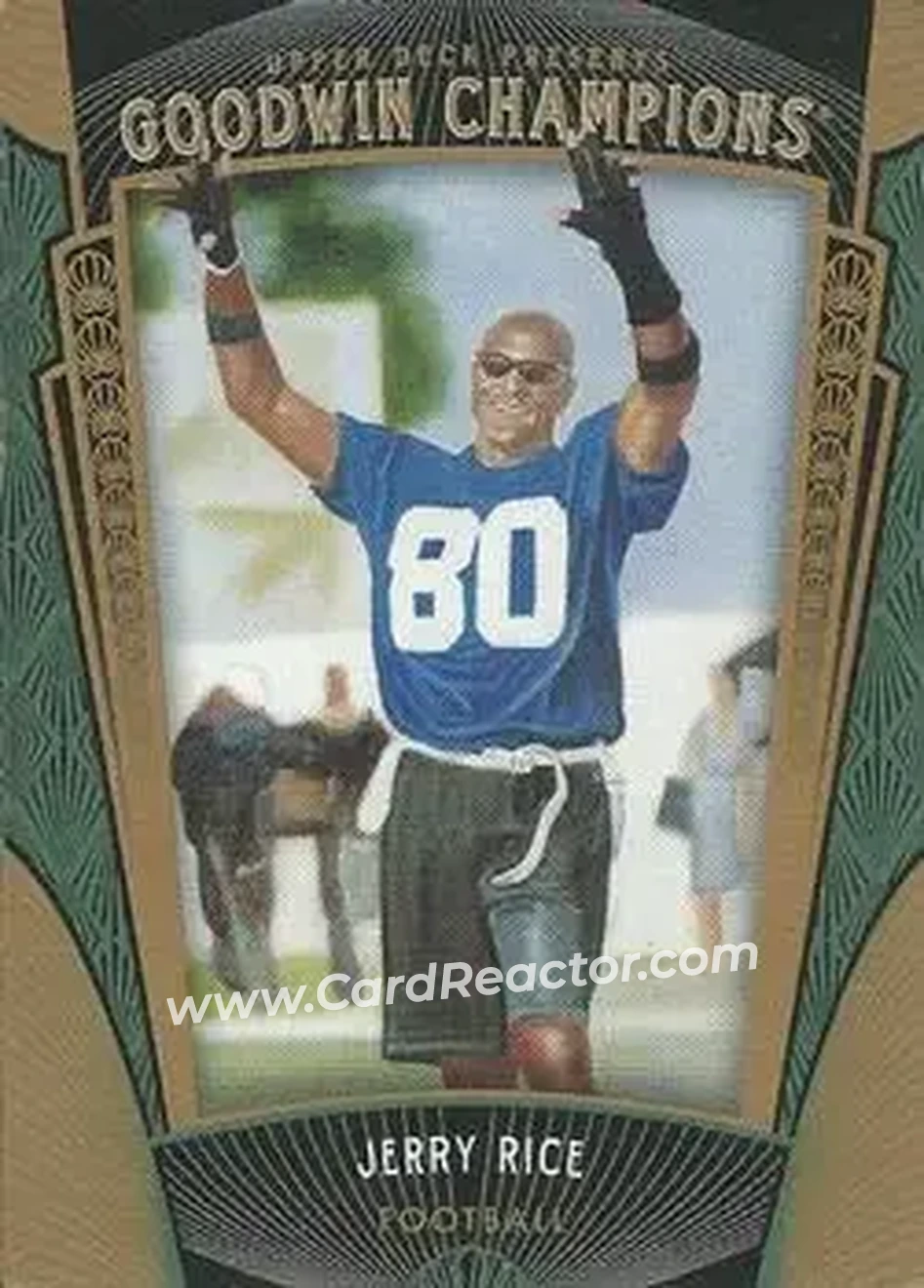2015 Upper Deck Goodwin Champions #28 - Jerry Rice - Front