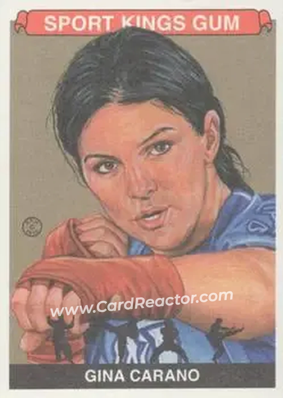 2015 Leaf Sportkings - Gold #033 - Gina Carano