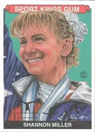 2015 Leaf Sportkings - Green #008 - Shannon Miller