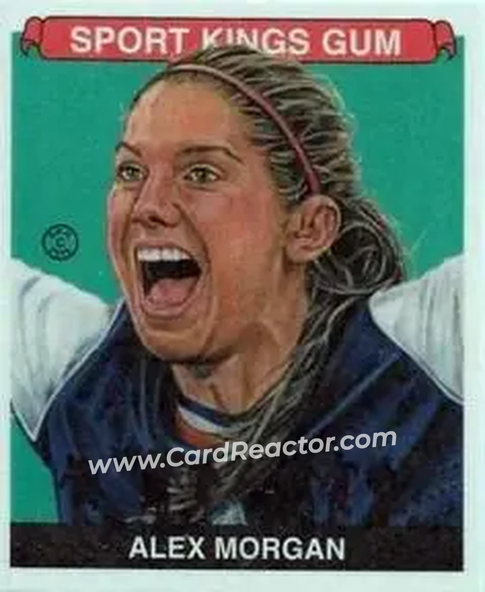 2015 Leaf Sportkings - Mini Green #027 - Alex Morgan - Front