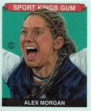 2015 Leaf Sportkings - Mini Green #027 - Alex Morgan