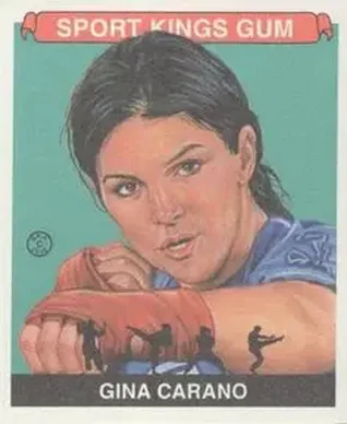2015 Leaf Sportkings - Mini Green #033 - Gina Carano