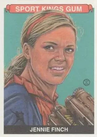 2015 Leaf Sportkings - Green #024 - Jennie Finch