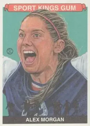 2015 Leaf Sportkings - Green #027 - Alex Morgan