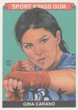 2015 Leaf Sportkings - Green #033 - Gina Carano