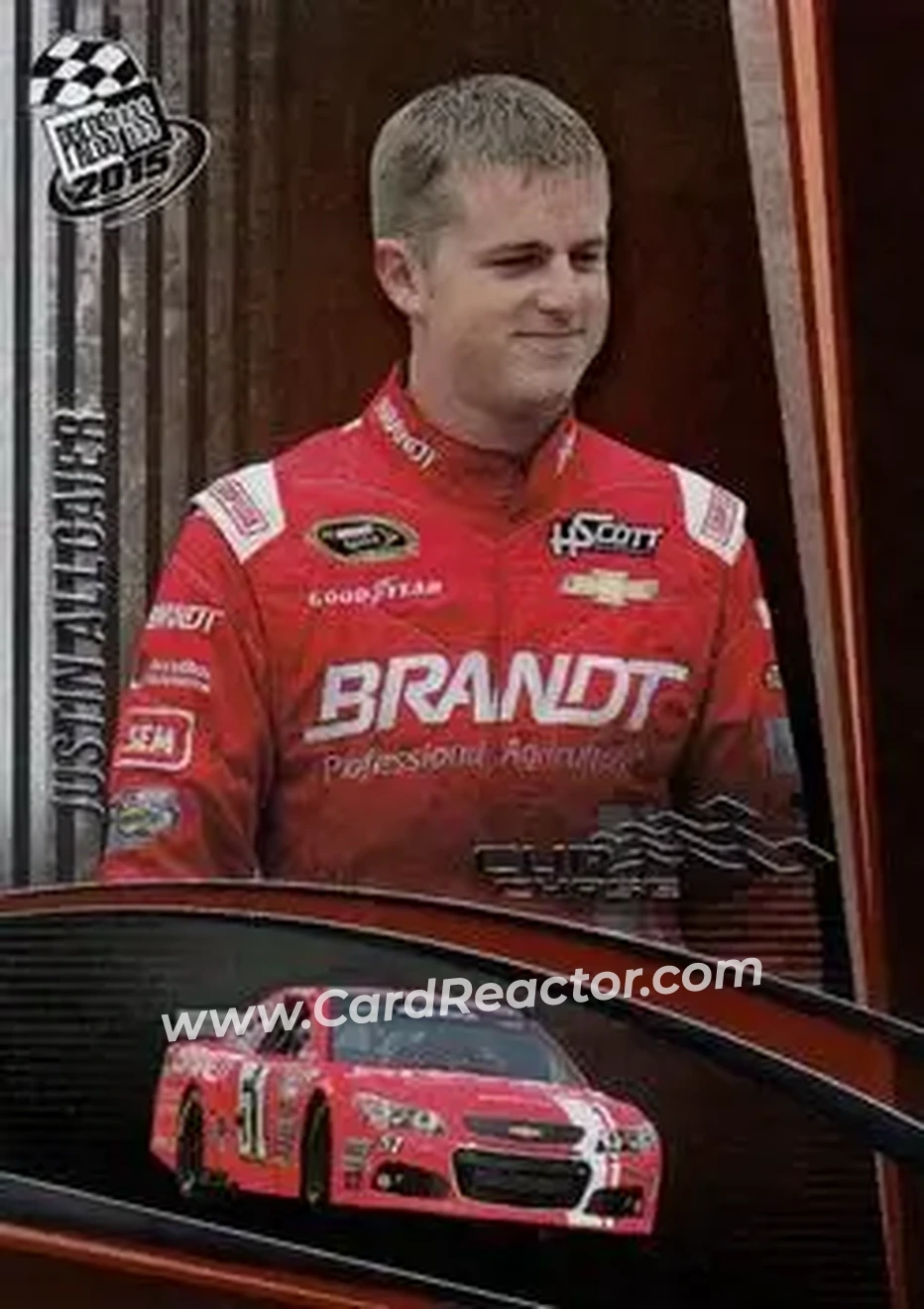 2015 Press Pass Cup Chase #2 - Justin Allgaier - HScott Motorsports - Front