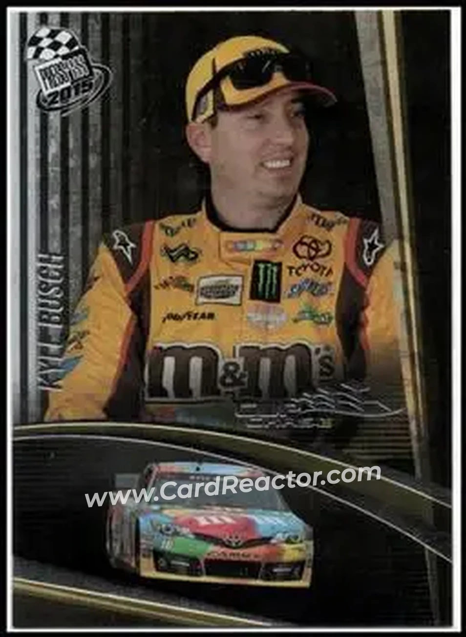 2015 Press Pass Cup Chase #10 - Kyle Busch - Joe Gibbs Racing - Front